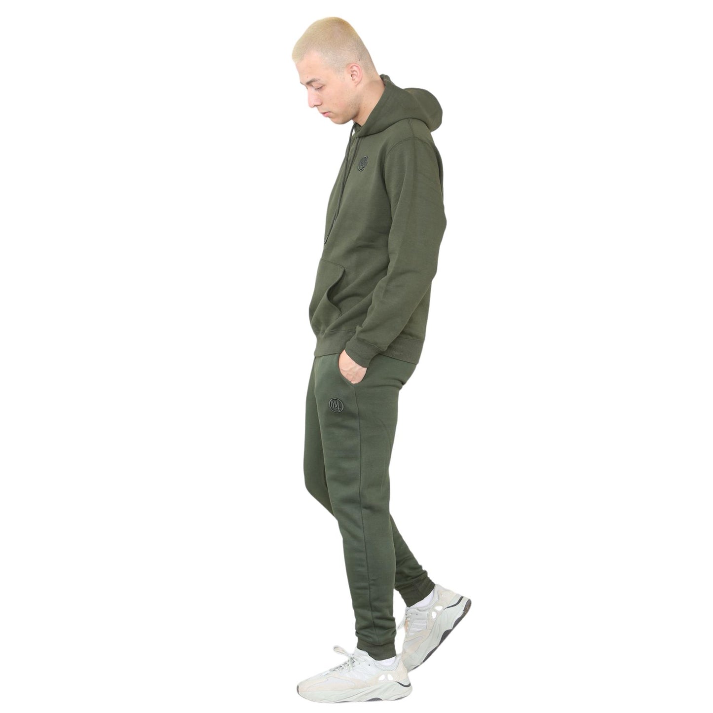 MYT Mens Pullover Tracksuit Fleece Hoodie Sweatshirt Joggers Track Pants Bottoms