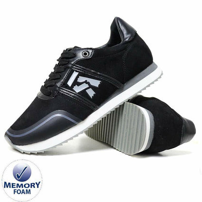 Mens Memory Foam Trainers New Casual Grip Sole Walking Driving Sports Gym Shoes