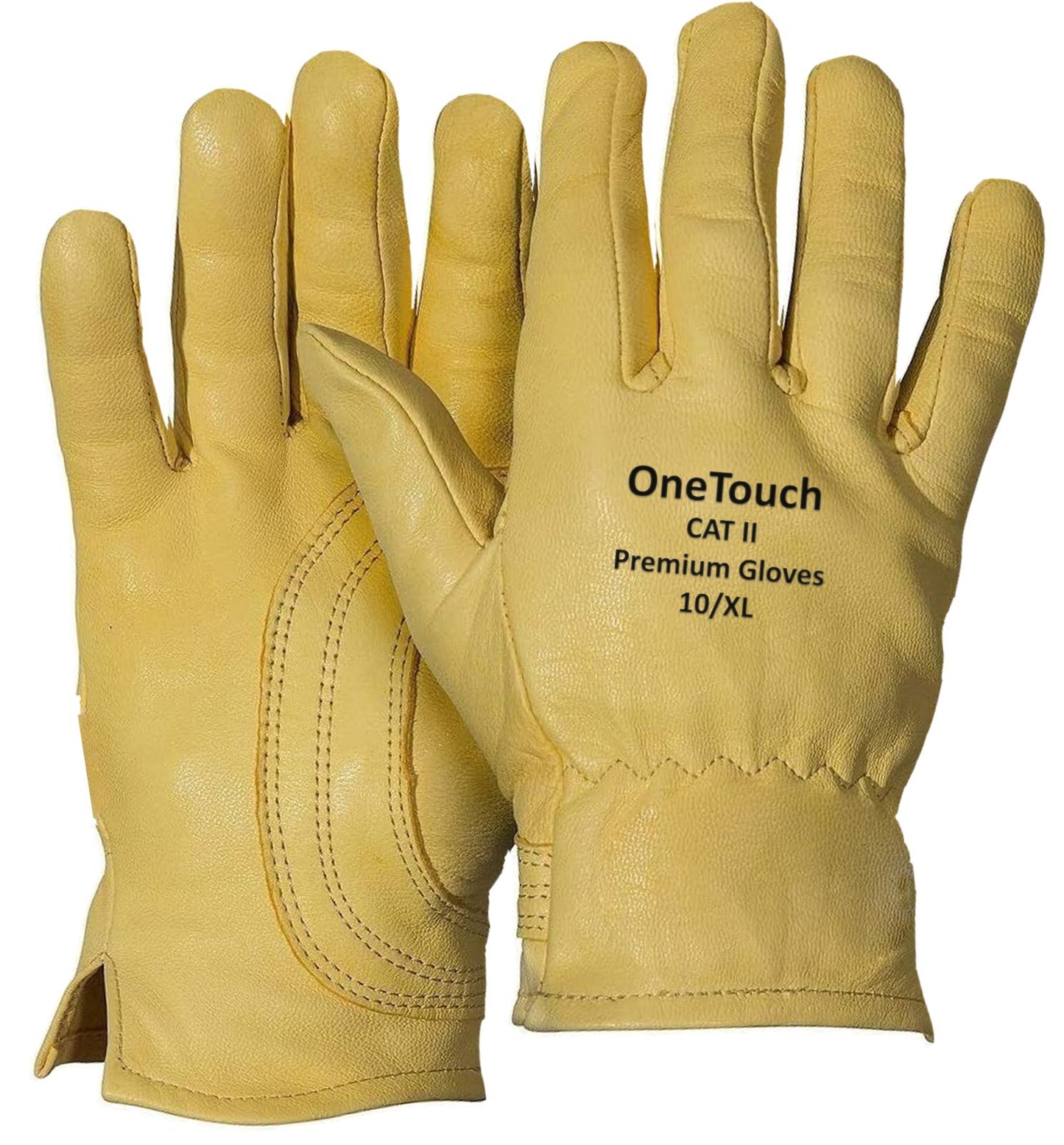 Leather Gloves Driver Work Gloves Fleece Lined Lorry Truck Driving Gloves